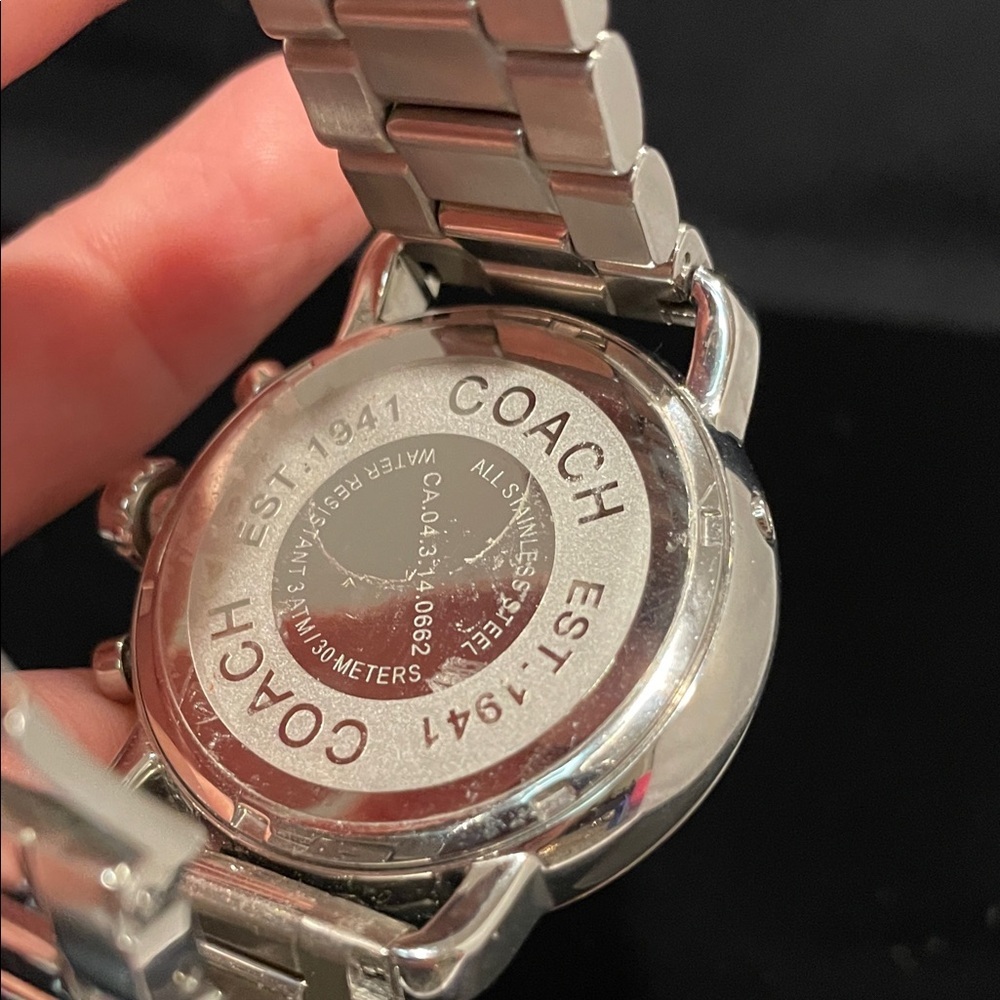 Coach Silver Women's Watch - Picture 3 of 6